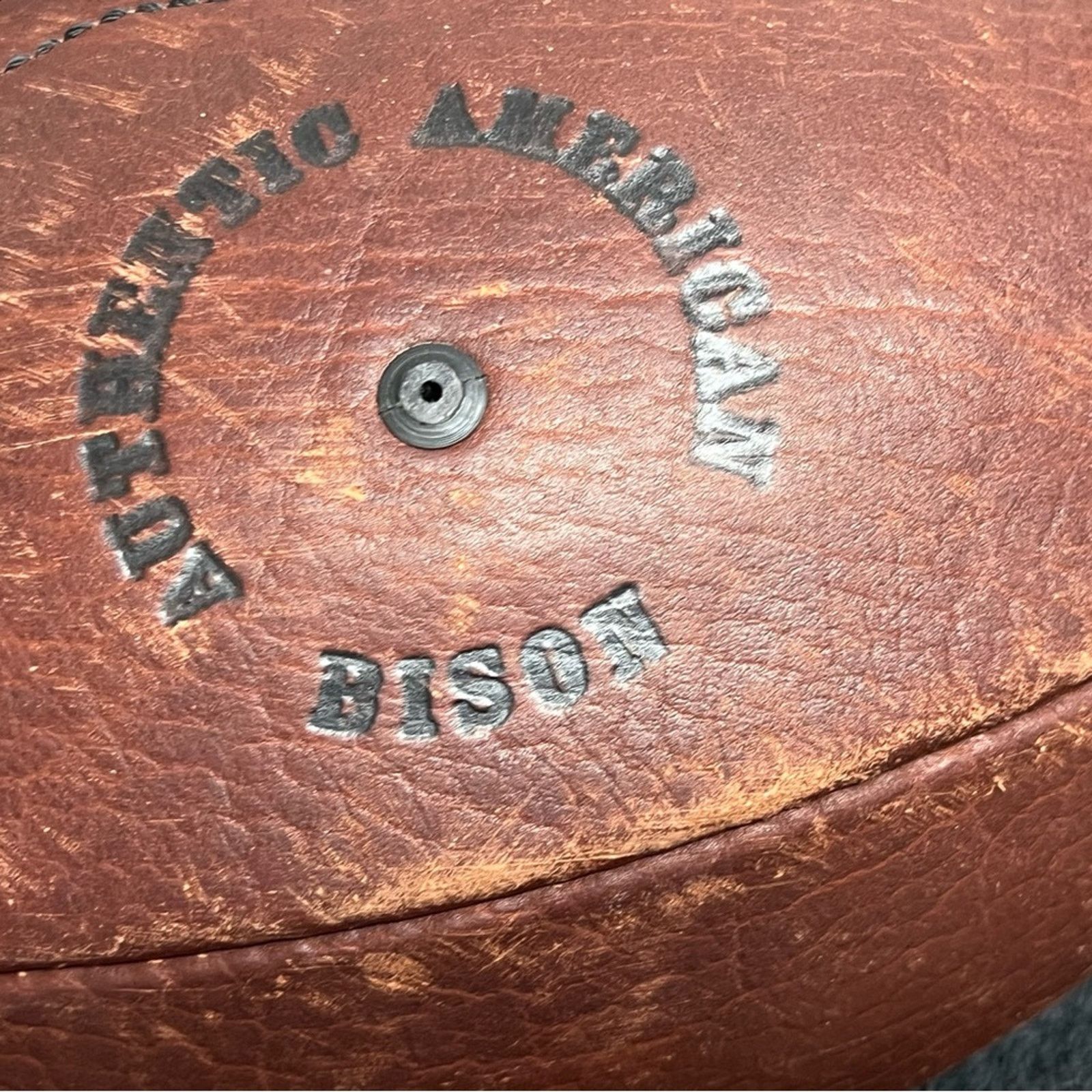 Orvis Vintage Orvis Authentic Bison Leather Football Made in USA Size ONE SIZE - 4 Thumbnail