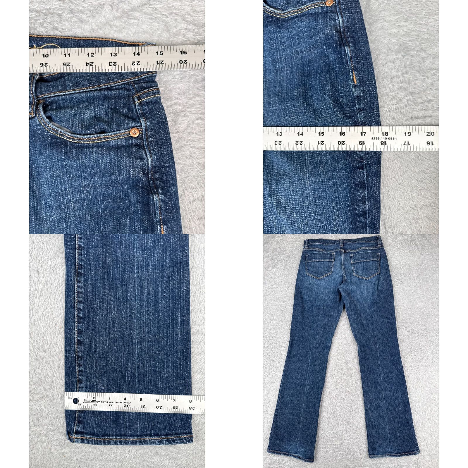 Old Navy Old Navy Jeans Women's 4 Blue Denim Medium Wash The Sweetheart Mid 30x30 Size 27" / US 4 / IT 40 - 9 Thumbnail