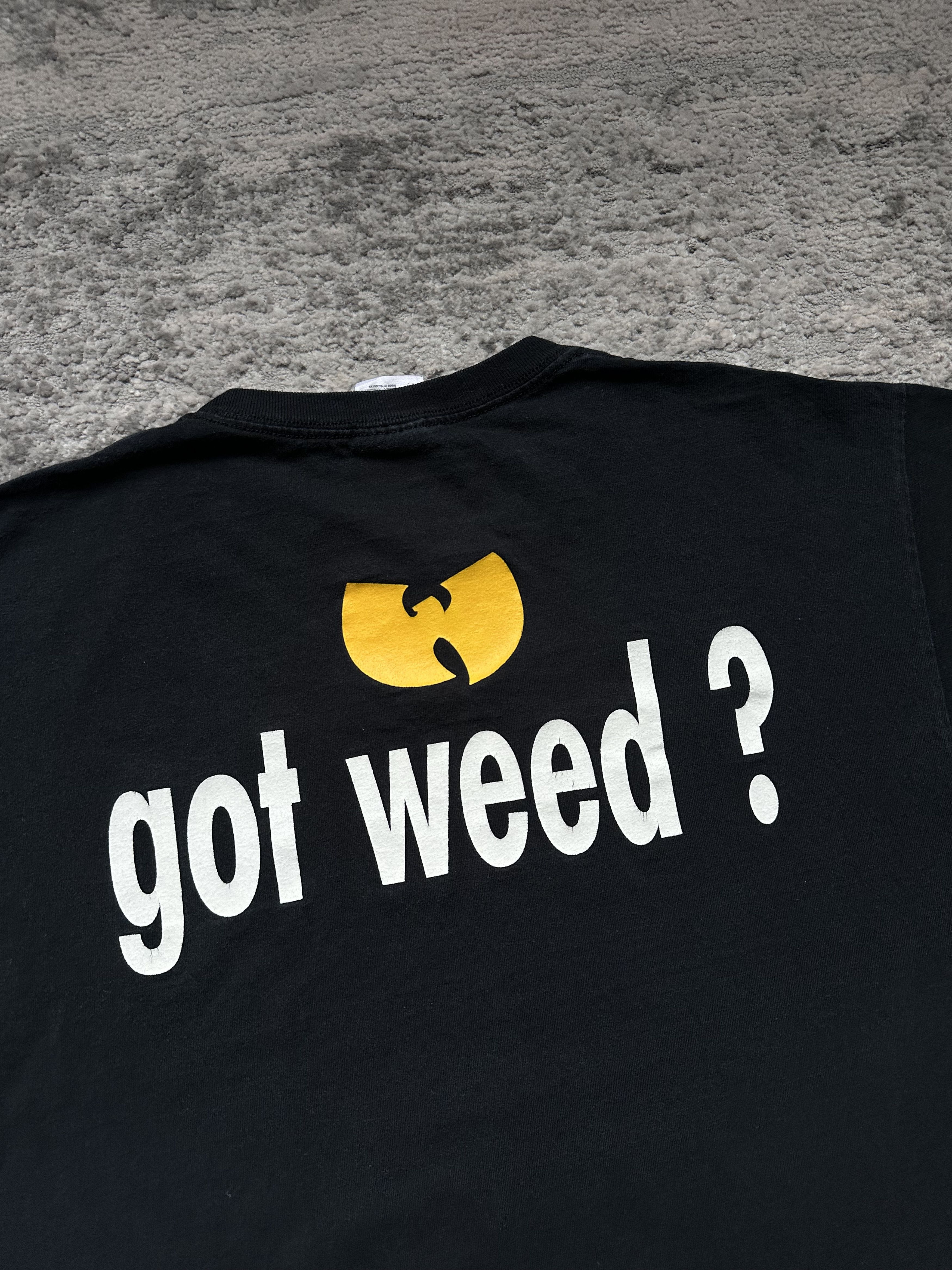 Wu-Tang Clan Wu Tang Clan vintage t shirt got blunt Size US L / EU 52-54 / 3 - 5 Thumbnail