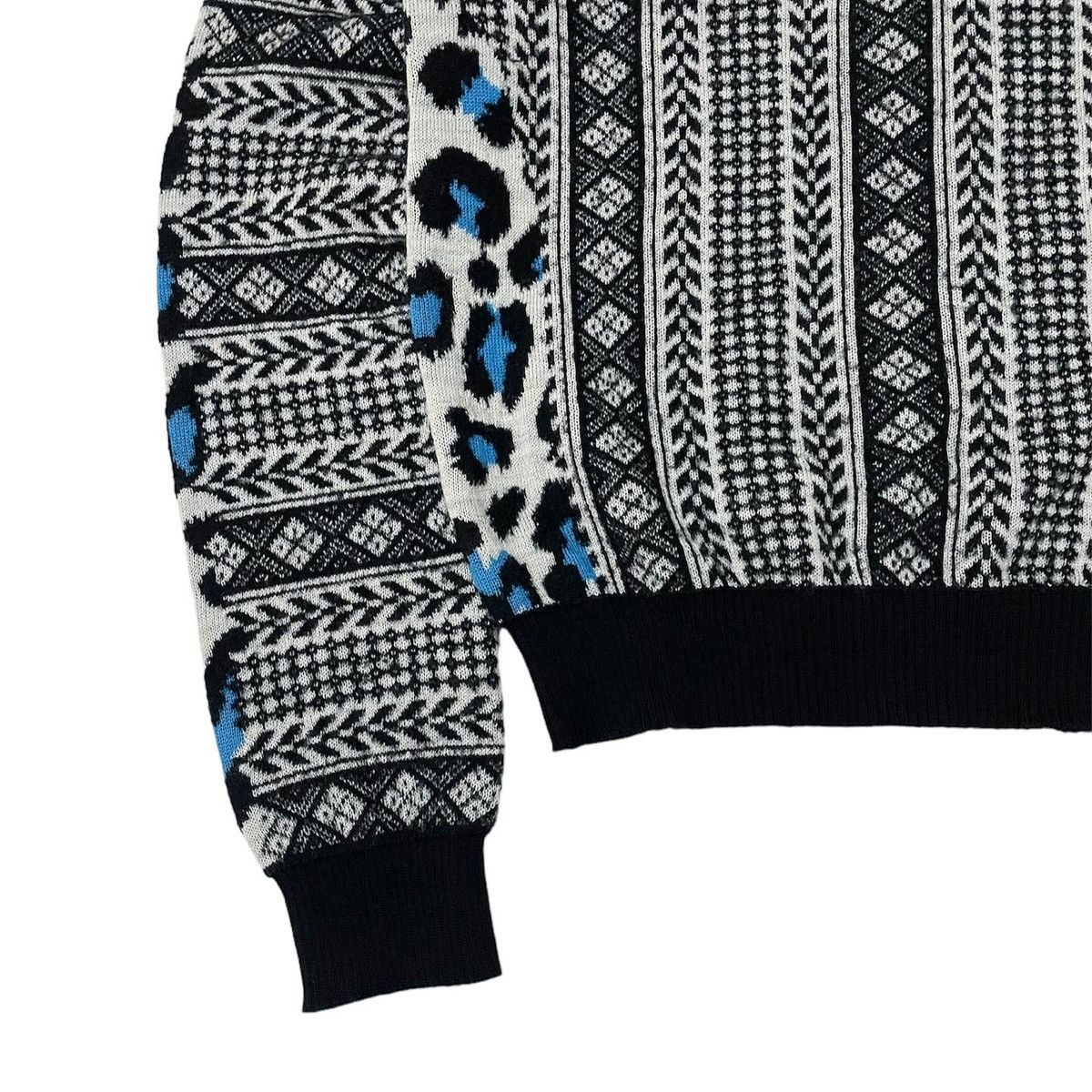 Maison MIHARA YASUHIRO Maison MIHARA YASUHIRO Mix Pattern Wool Knit Size US S / EU 44-46 / 1 - 5 Thumbnail