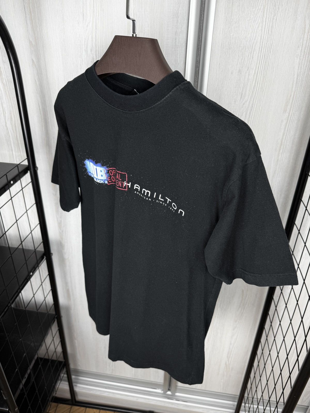 Hamilton Vintage 2002 Men In Black 2 Movie Promo Tee MIB Will Smith Size US L / EU 52-54 / 3 - 6 Thumbnail