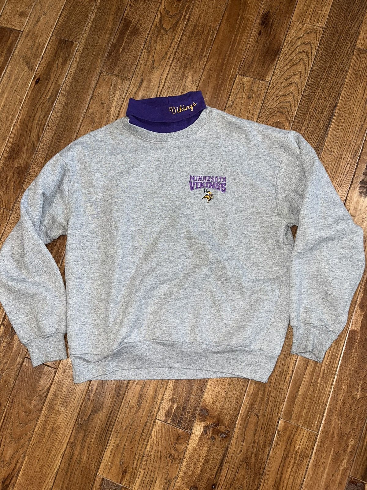 Majestic Minnesota Vikings Crewneck with turtleneck Size US L / EU 52-54 / 3 - 1 Thumbnail