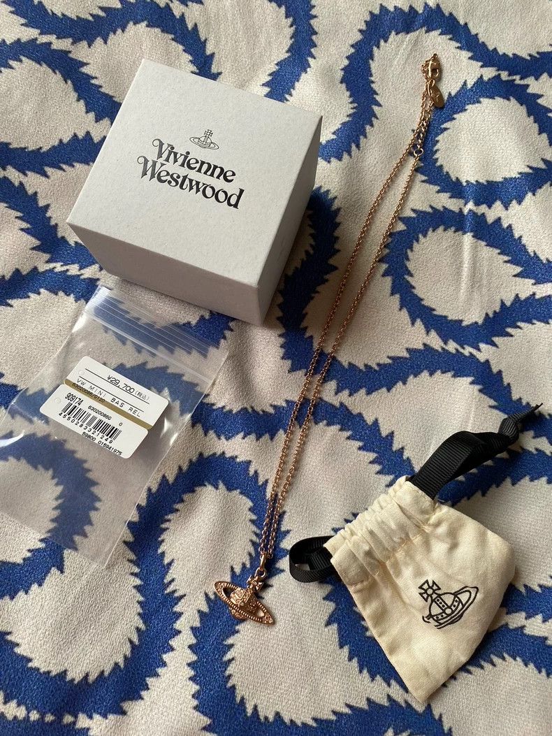 Vivienne Westwood Vivienne Westwood Mid-century full-diamond Saturn necklace Size ONE SIZE - 2 Thumbnail