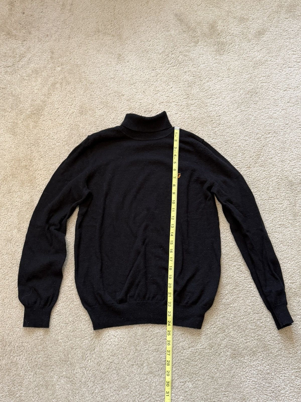 Farah Farah Black Turtleneck Sweater Size Small Size US S / EU 44-46 / 1 - 2 Thumbnail