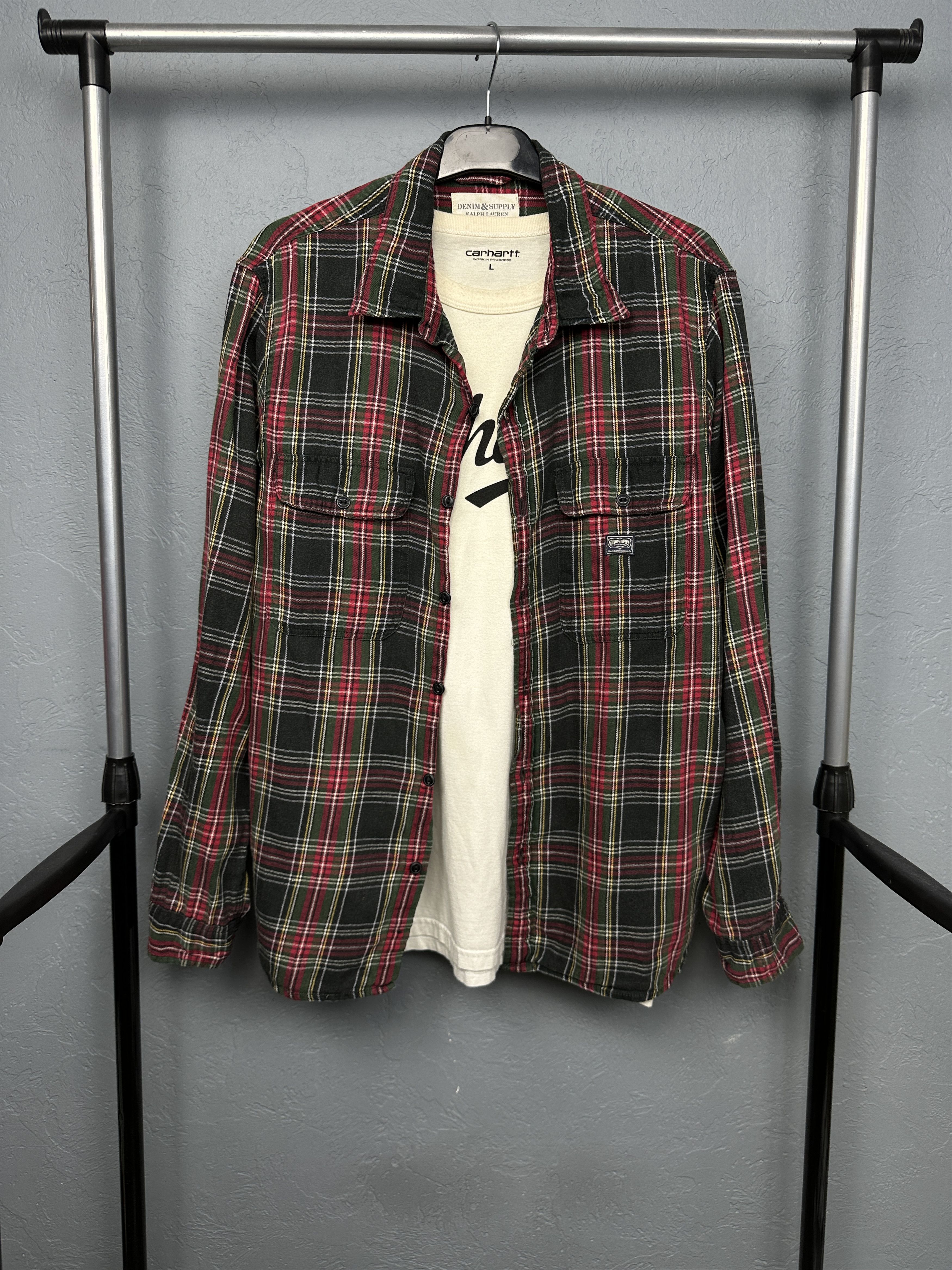 Denim & Supply Ralph Lauren Denim And Supply Ralph Lauren Flannel Shirt Size US L / EU 52-54 / 3 - 1 Thumbnail