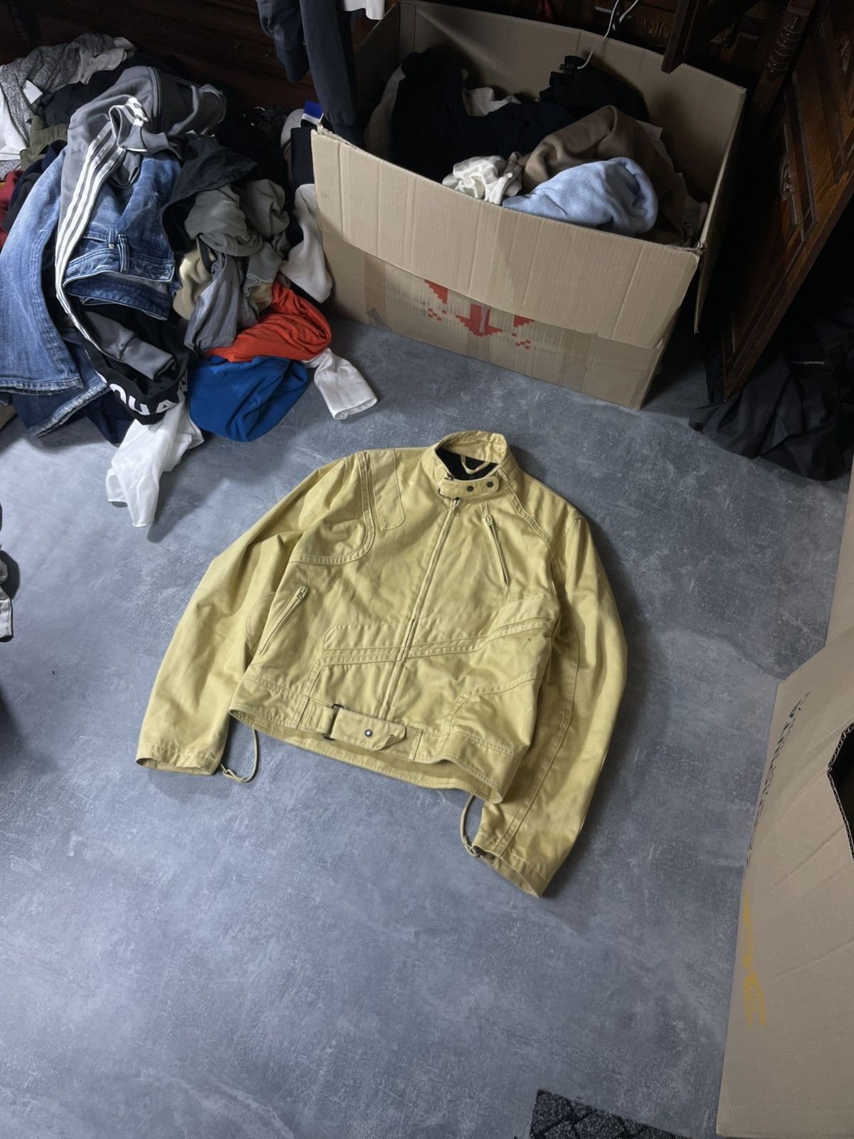 Andrew Mackenzie Andrew Mackenzie racing moto cotton jacket Size US L / EU 52-54 / 3 - 2 Thumbnail