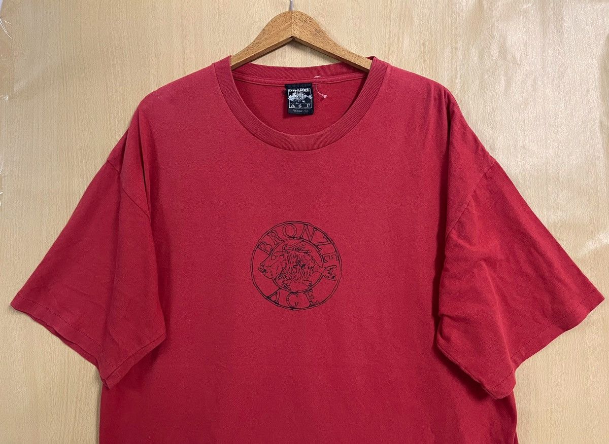 Powell Peralta × Vintage Vintage 90’s Bronze Age T shirt Skateboard Screaming Hand Size US XL / EU 56 / 4 - 4 Thumbnail