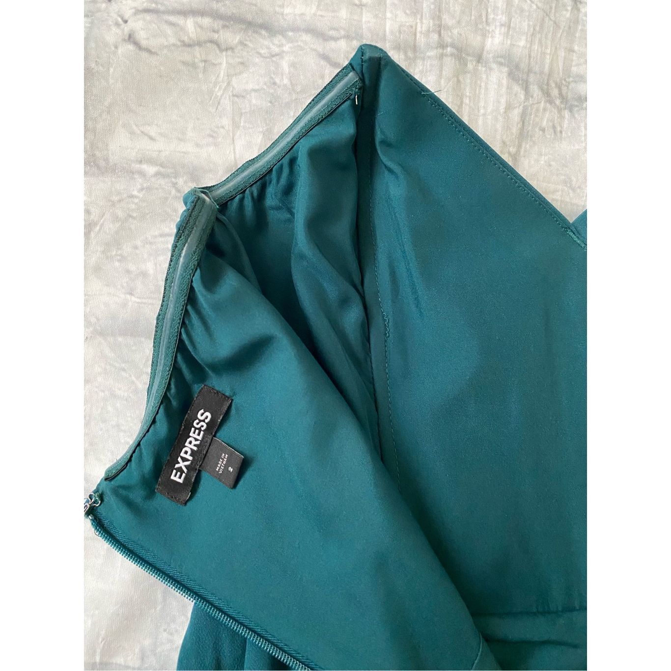 Express Express women 2 strapless jumpsuit w/zip back closure & pock Size 26" / US 2 / IT 38 - 7 Thumbnail