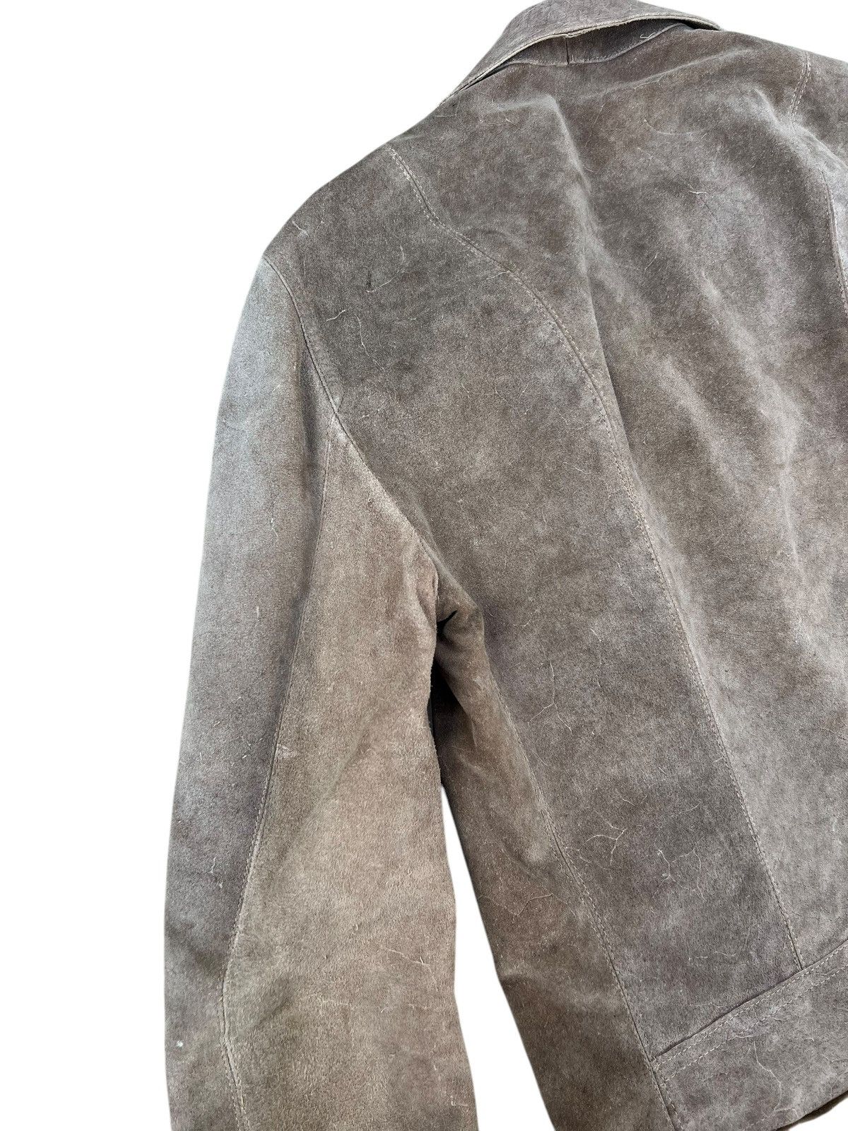 Branded Leather 60s Alta Classe Abbigliamento Patina Suede Leather Jacket Size US M / EU 48-50 / 2 - 20 Thumbnail
