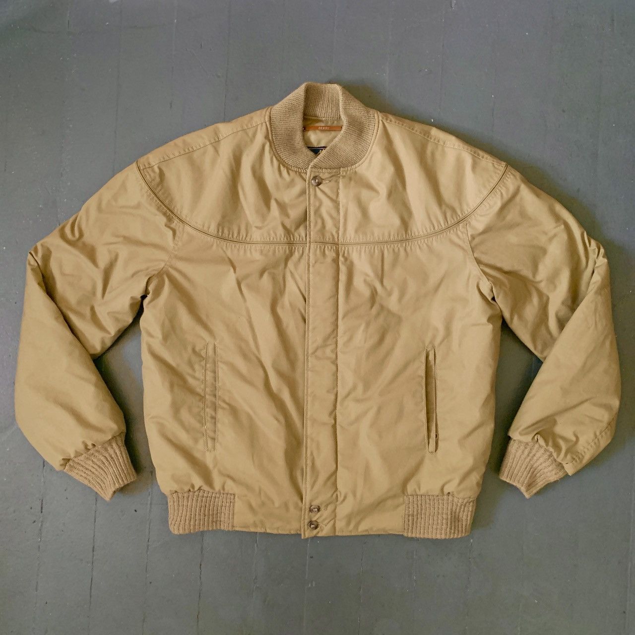 Vintage Original Derby of SF Bomber Jacket Paisley Lined