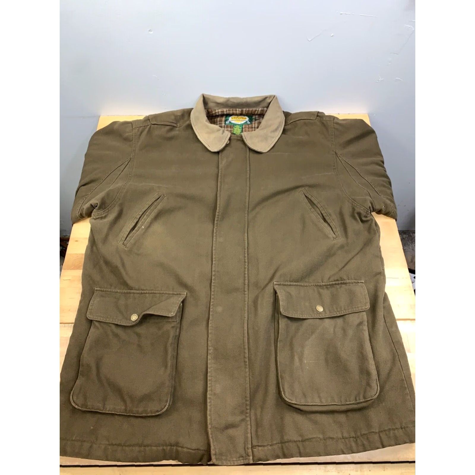 Vintage VINTAGE Cabela’s Field Jacket Chore Lined Canvas Duck Farm Coat Work XL Tall 10747 Size US XL / EU 56 / 4 - 2 Thumbnail
