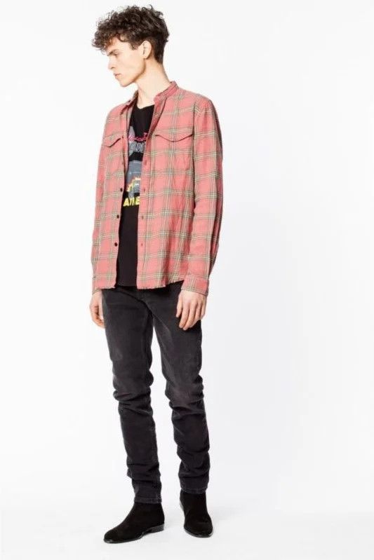 Zadig & Voltaire Zadig & Voltaire Torro Check Shirt Size US M / EU 48-50 / 2 - 5 Thumbnail