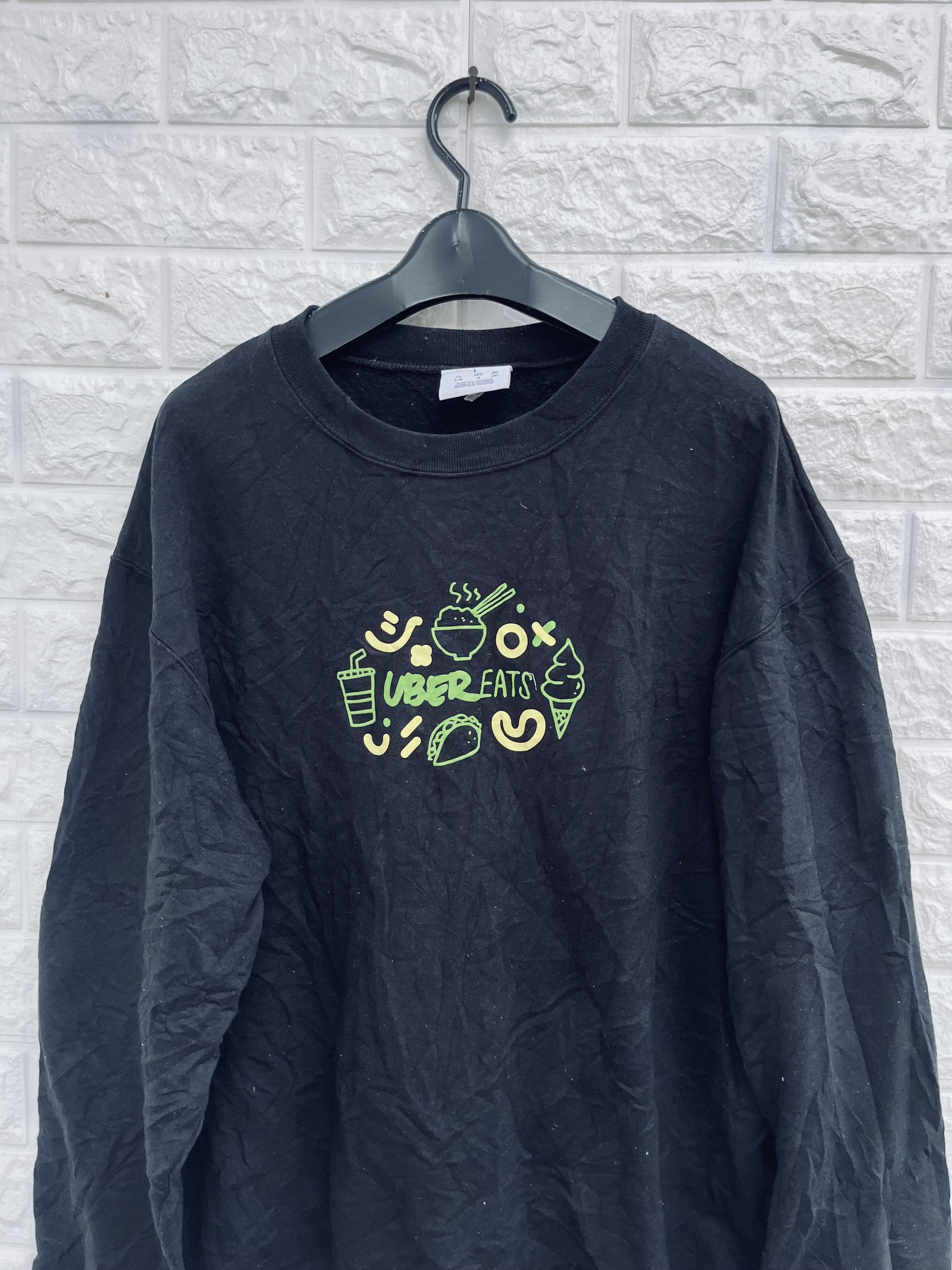 Champion × Vintage Vintage Champion Uber Eats Streetwear Fashion Style Size US L / EU 52-54 / 3 - 3 Thumbnail