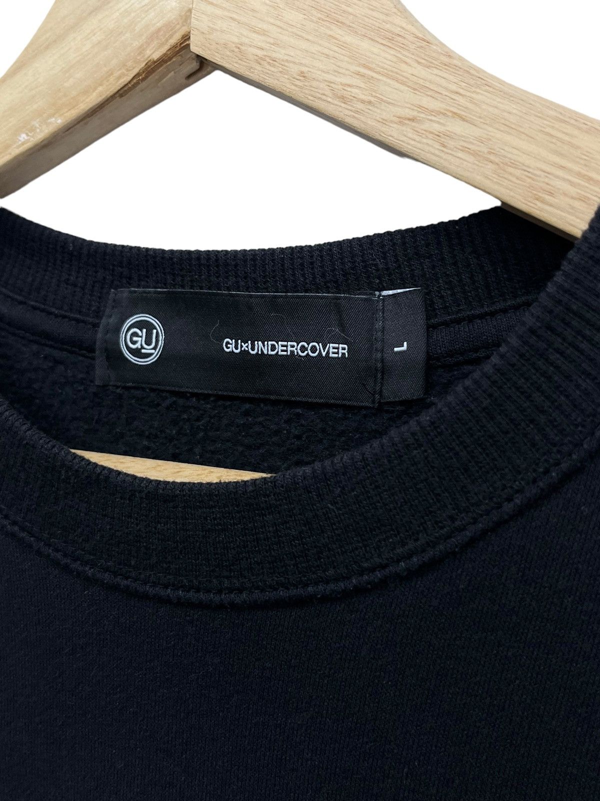 Jun Takahashi 🔥”FREEDOM NOISE” GUxUNDERCOVER Black Sweatshirt Size L / US 10 / IT 46 - 8 Thumbnail