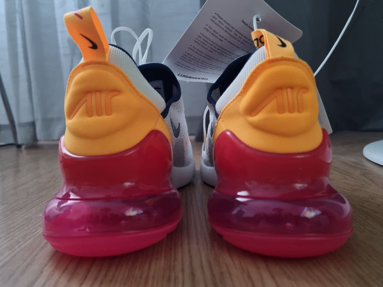 Nike Nike Air Max 270 Laser Fuchsia (Women's) Size US 10 / EU 43 - 5 Thumbnail