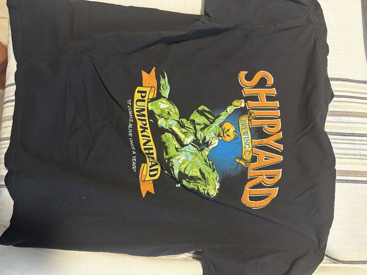 Other Shipyard Brewing Pumpkinhead Shirt Size US L / EU 52-54 / 3 - 5 Thumbnail