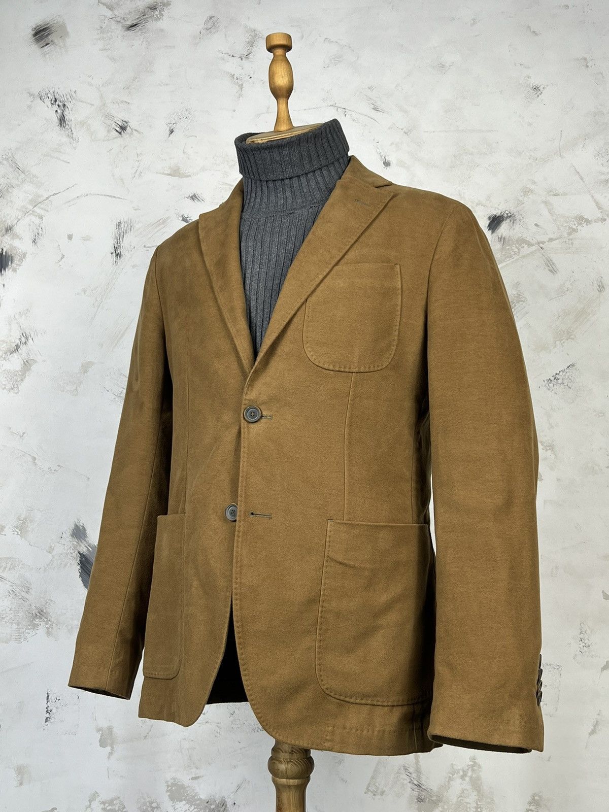 Massimo Dutti Massimo Dutti Suede Look Blazer Jacket Size S - M 48 Size 42R - 1 Thumbnail