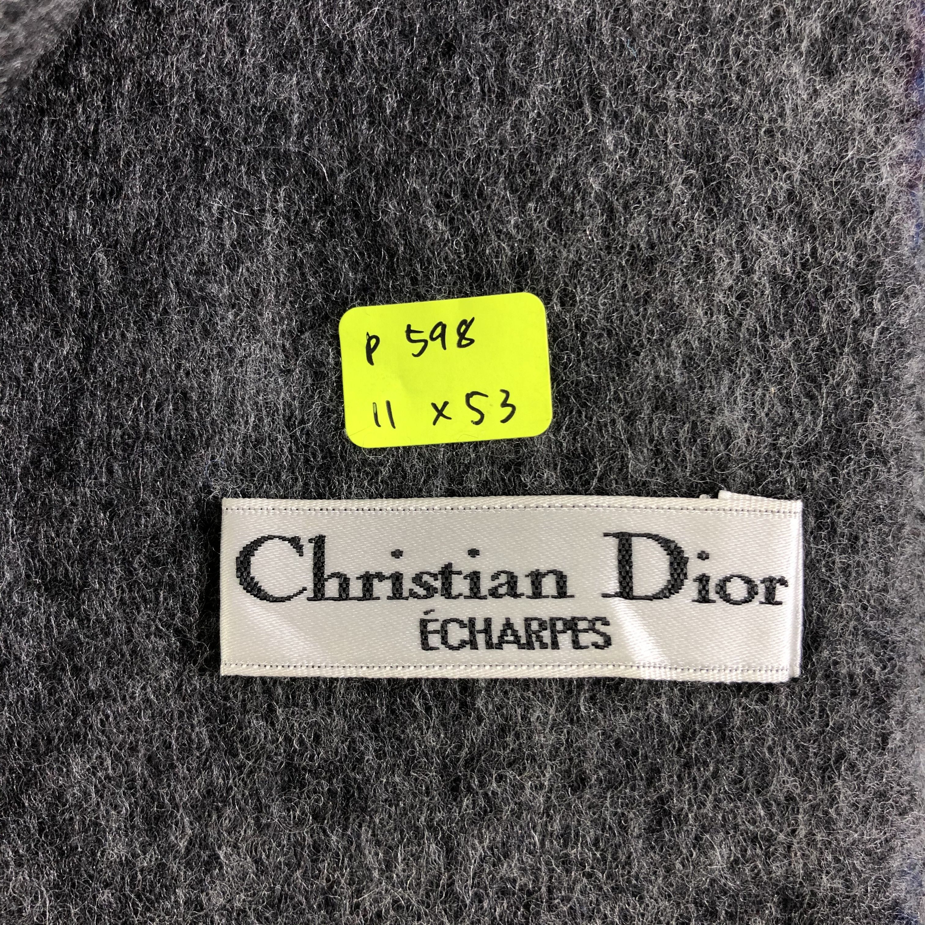 Christian Dior Monsieur Christian Dior Scarf / Muffler / Neckwear P598 Size ONE SIZE - 7 Thumbnail