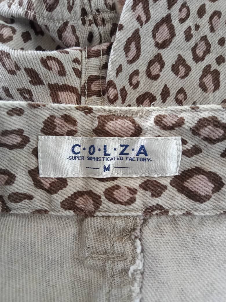 Japanese Brand Japanese Brand Seditionaries Leopard Print Short Denim Size 28" / US 6 / IT 42 - 4 Thumbnail