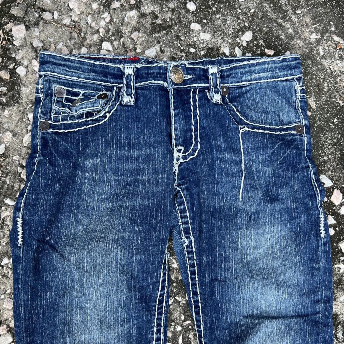 True Religion “TRUE RELIGION” SUPER T JEANS Size 32" / US 10 / IT 46 - 4 Thumbnail