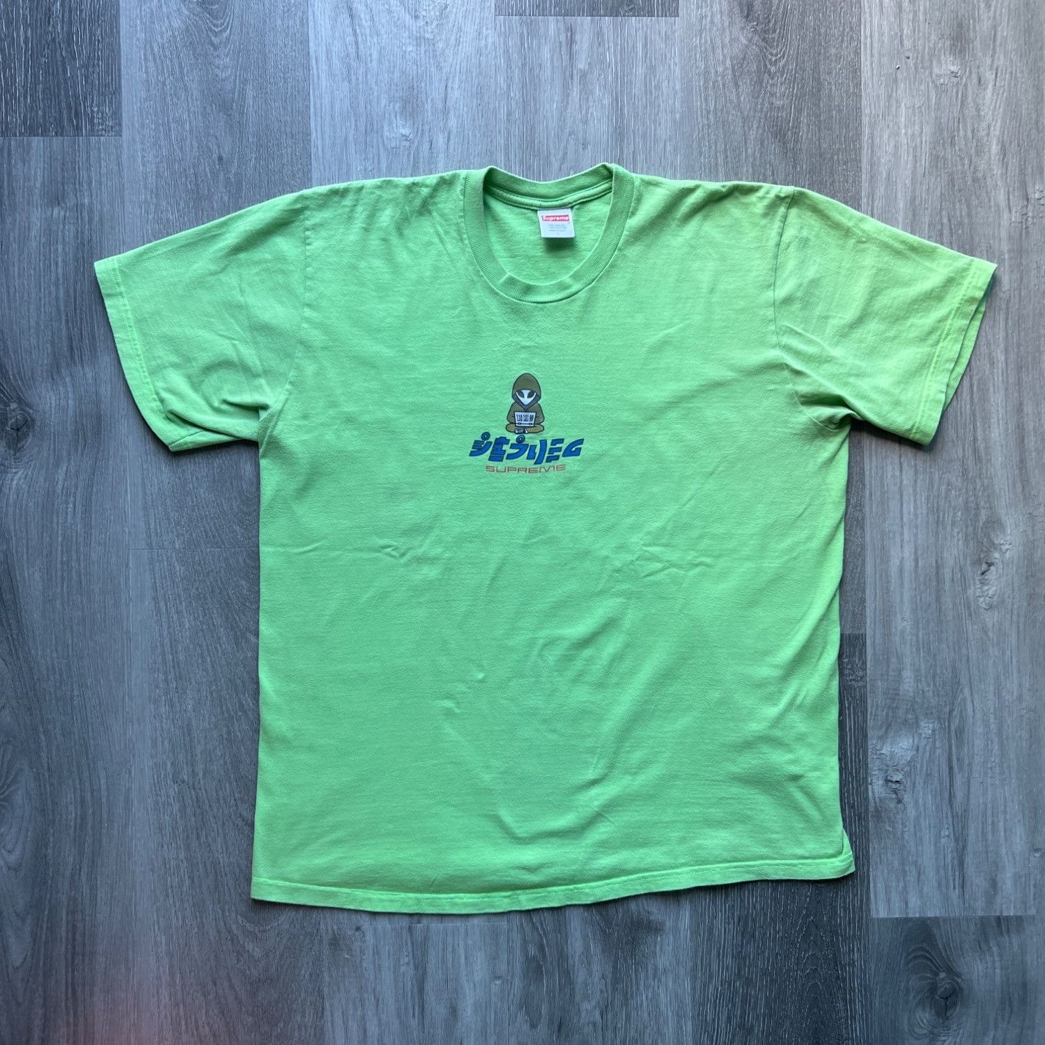 Supreme Supreme Green Alien Hacker T-Shirt Large 100% Cotton Made In Size US L / EU 52-54 / 3 - 3 Thumbnail