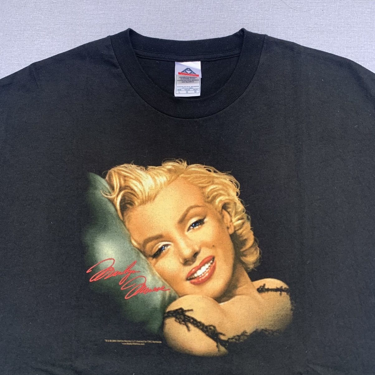 Vintage 2000s marylin monroe tshirt Size US L / EU 52-54 / 3 - 2 Thumbnail
