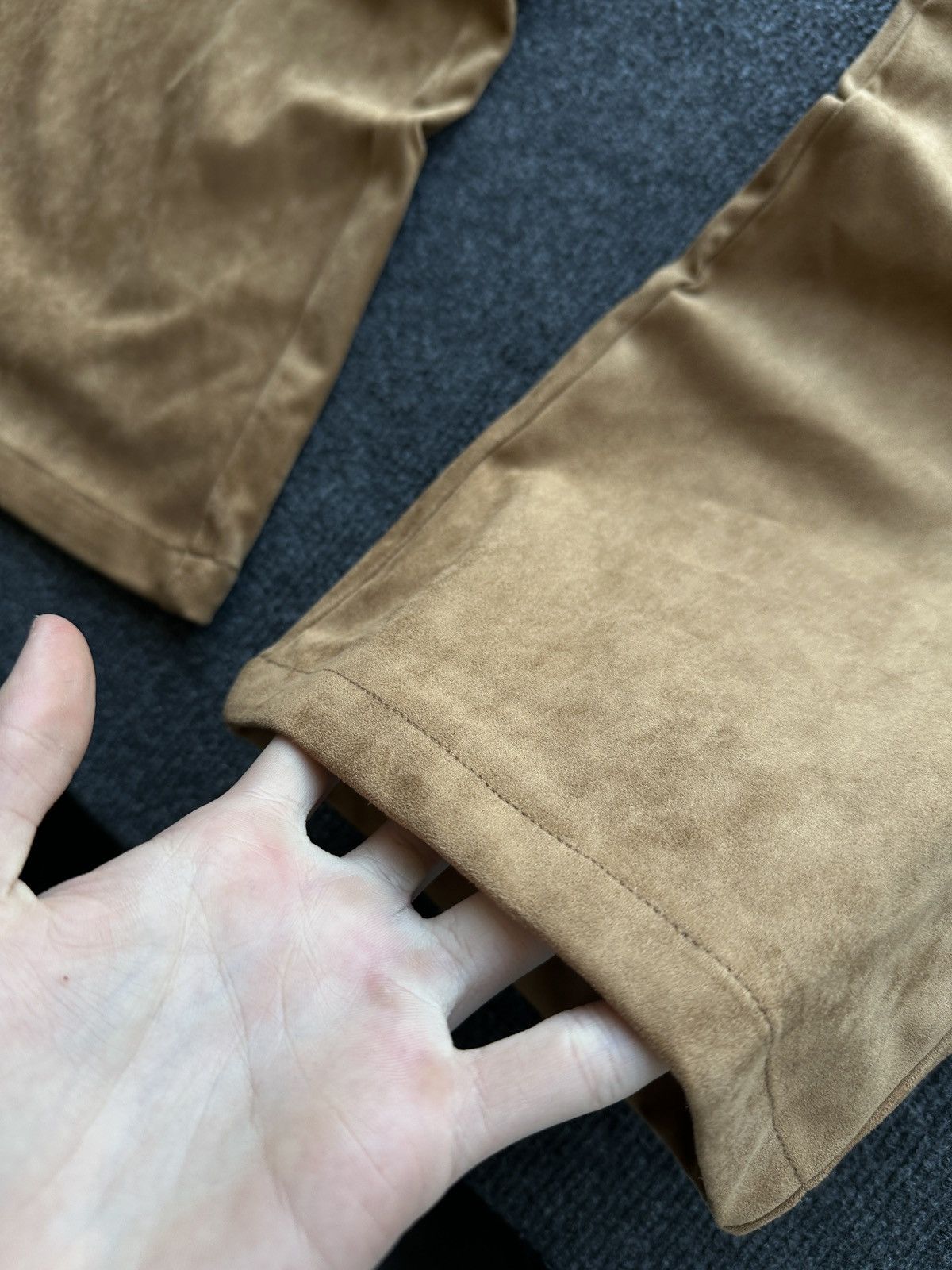 Other FLARED 🚨WOMEN BOOTCUT SOFT PANTS BROWN BEIGE IFSIXWASNINE Size 28" / US 6 / IT 42 - 4 Thumbnail