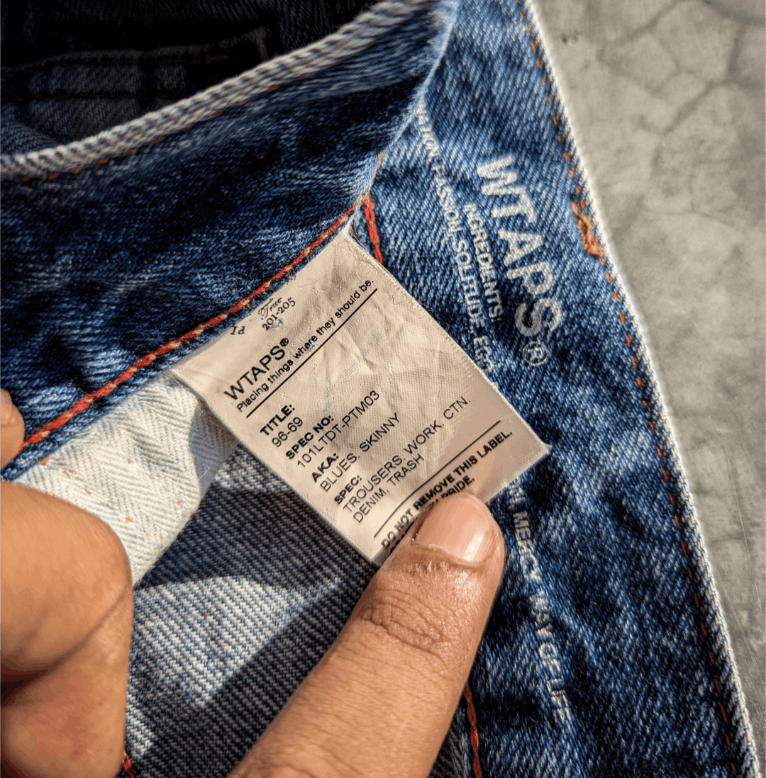 Japanese Brand × Wtaps Wtaps Denim Jeans Selvage Size US 32 / EU 48 - 6 Thumbnail