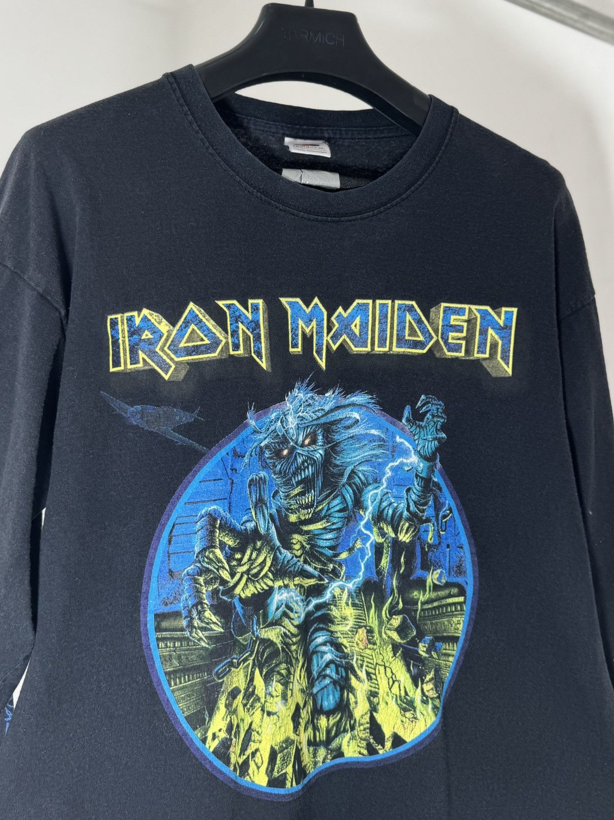 Iron Maiden Vintage 2008 IRON MAIDEN Printed band T Shirt Size US L / EU 52-54 / 3 - 2 Thumbnail