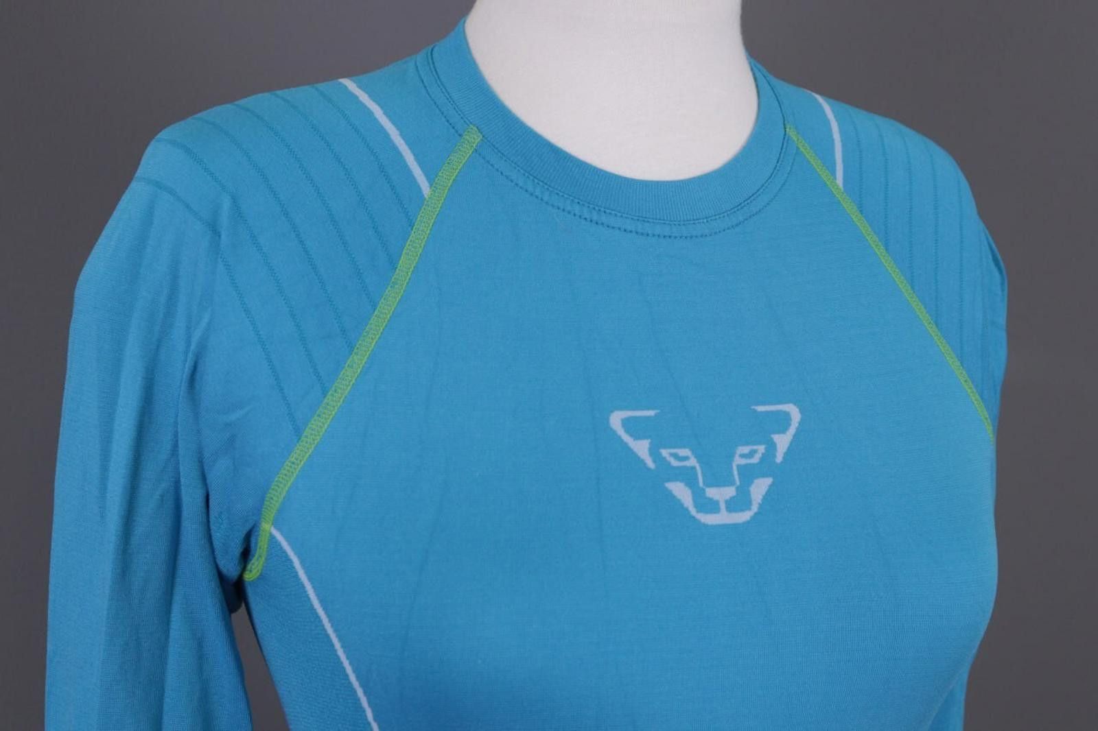 Designer Dynafit Crew Neck Blue Big Baselayer Shirt Size S 42 Size US S / EU 44-46 / 1 - 6 Thumbnail
