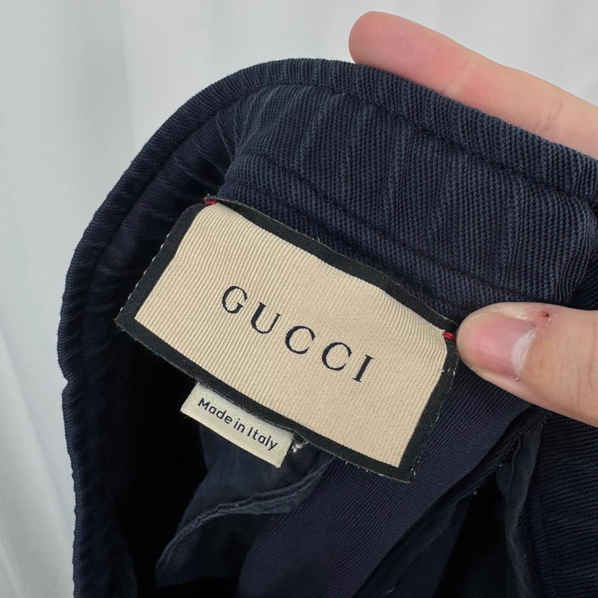 Gucci Gucci Side Logo Webbing Casual Pants 50/9/10 W43 Size US 43 - 7 Thumbnail