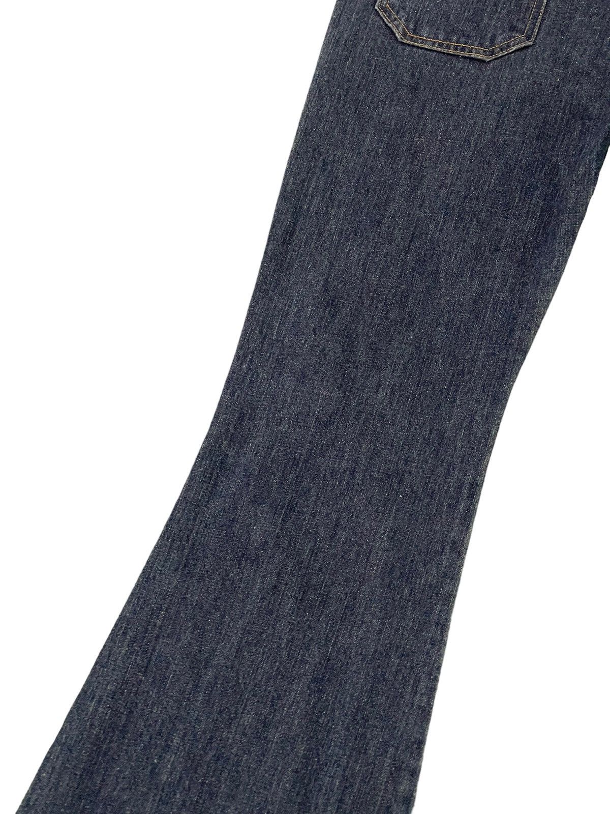 Japanese Brand Flare Jeans Blue Way Japan Distress Bell Bottom 7🟦5 Size US 28 / EU 44 - 15 Thumbnail