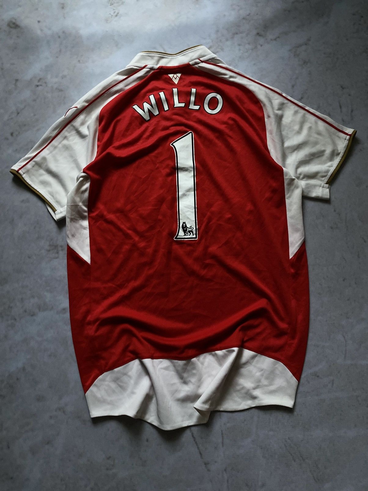 Puma Willo №1 Puma Arsenal “Fly Emirates” Away Kit Soccer Jersey Size US M / EU 48-50 / 2 - 2 Thumbnail