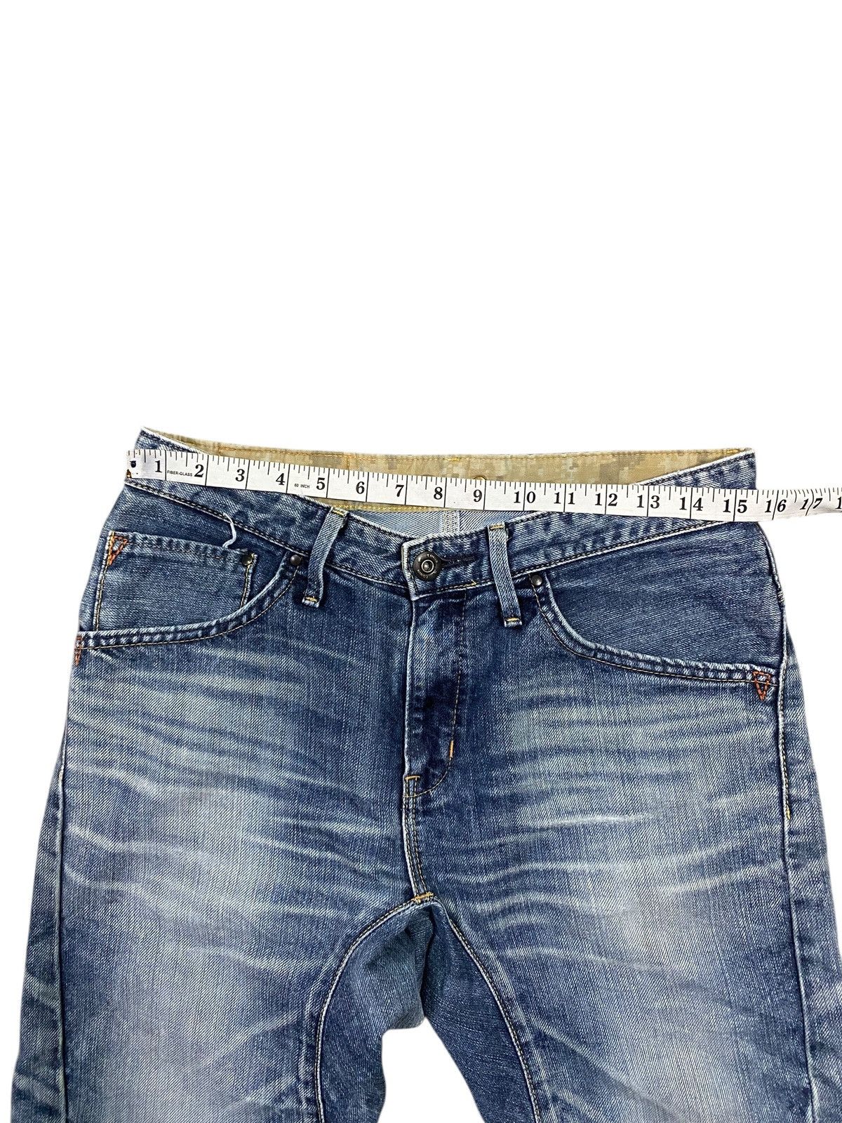 Edwin Vintage edwin function curve banana style distressed denim Size US 32 / EU 48 - 8 Thumbnail