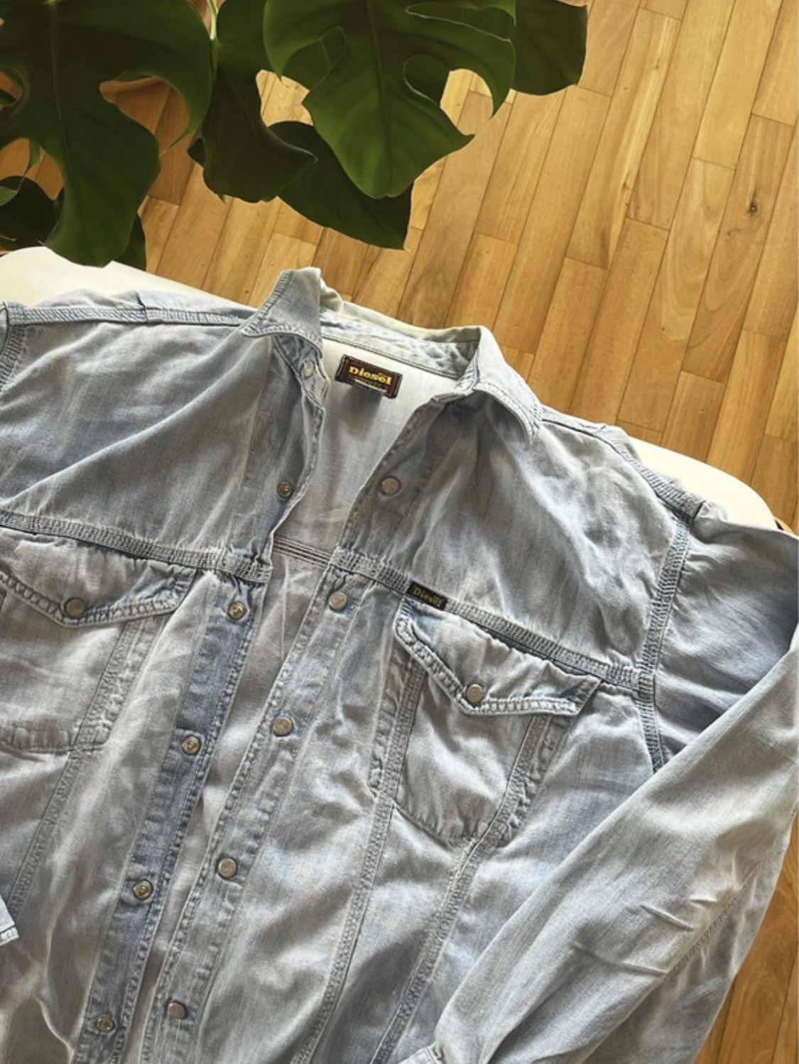 Diesel Diesel jeans button up shirt Size US L / EU 52-54 / 3 - 2 Thumbnail