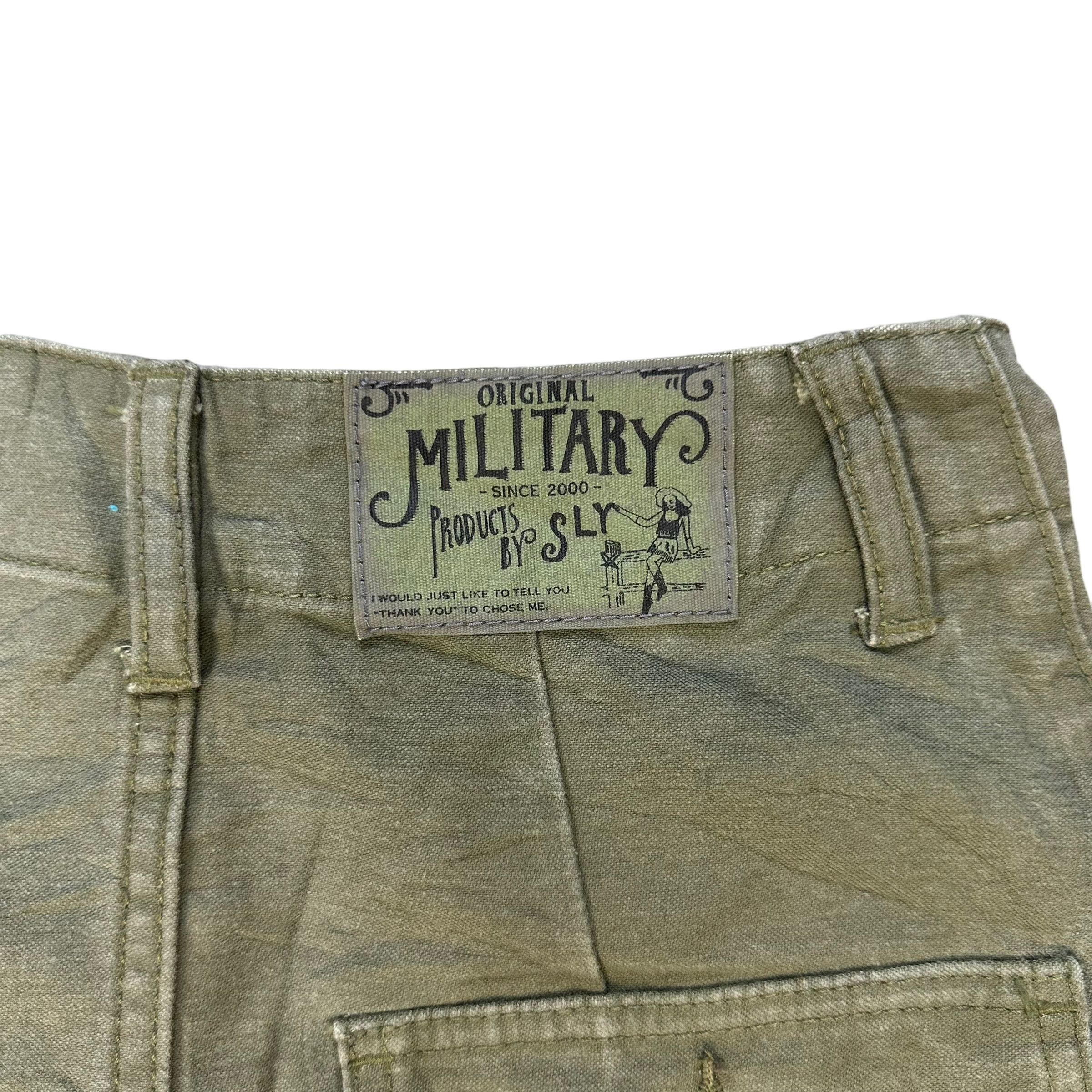 Japanese Brand ORIGINAL MILITARY PRODUCT BY SLY MINI SKIRTS #7631-159 Size 25" / US 0 / IT 36 - 8 Thumbnail