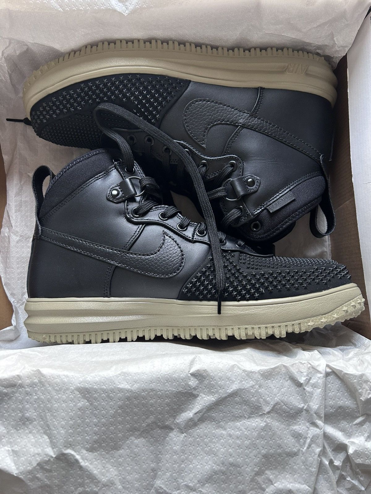 Nike Nike Lunar Force 1 Duckboot Black Neutral Olive Size US 11 / EU 44 - 1 Thumbnail
