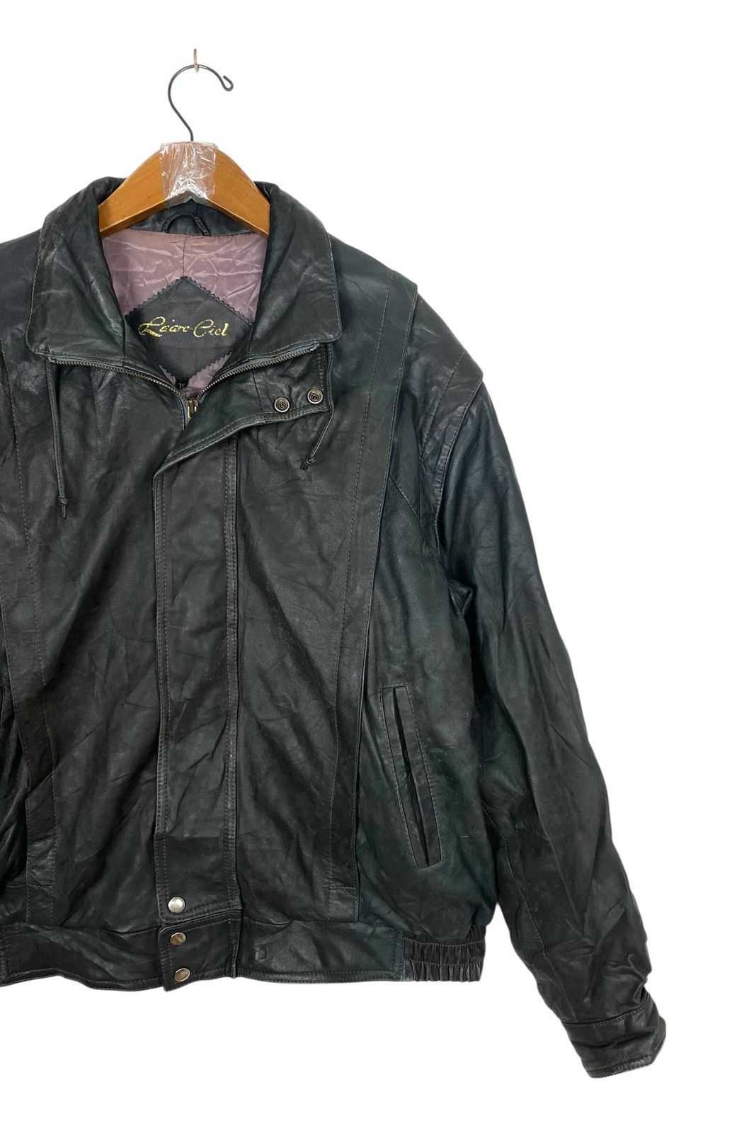 Vintage Rare‼️ Vintage Lear Ciel Genuine Leather Jacket Size US M / EU 48-50 / 2 - 3 Thumbnail