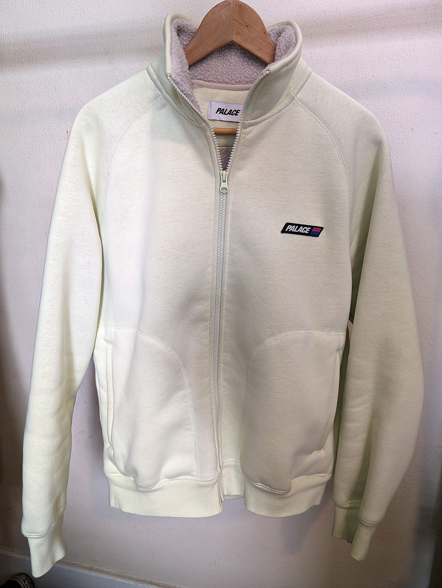 Palace Palace Bonded Fleece 1/4 Zip Navy | Grailed