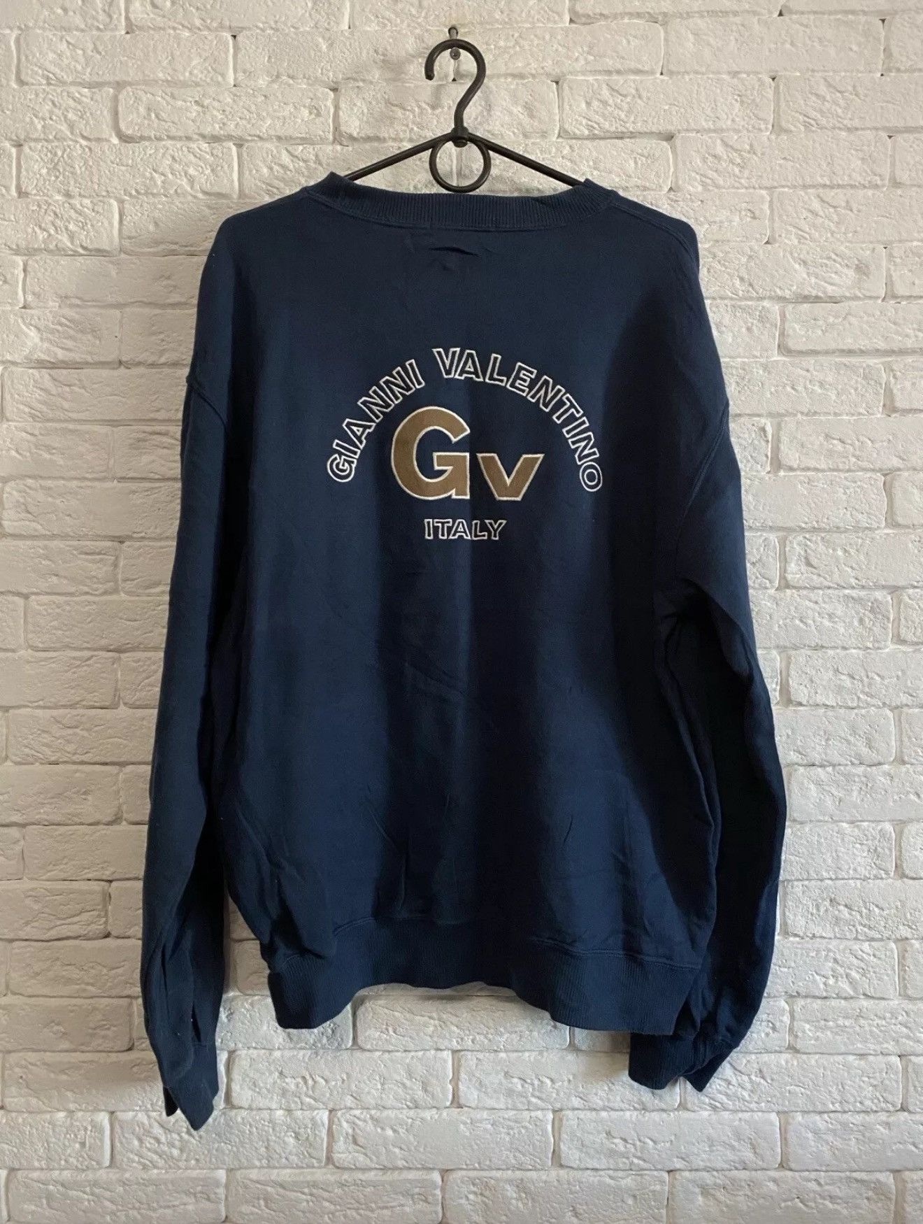 Gianni Valentino Vintage Sweatshirt Gianni Valentino Sz L Size US L / EU 52-54 / 3 - 3 Thumbnail