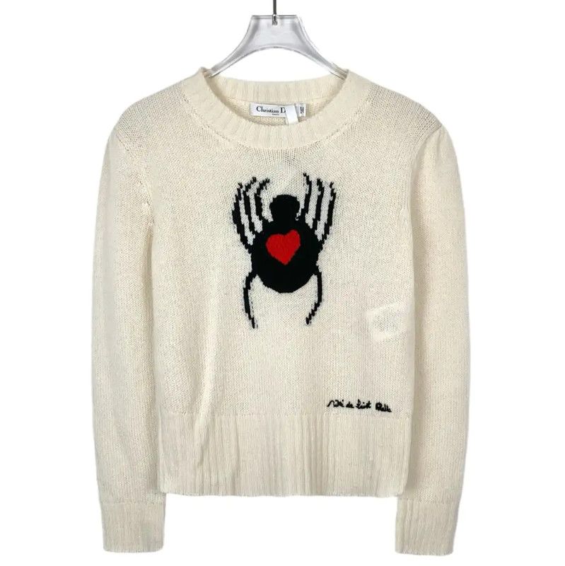 Dior Dior Beige Cashmere Pullover Sweater 0089 Size XS / US 0-2 / IT 36-38 - 1 Thumbnail