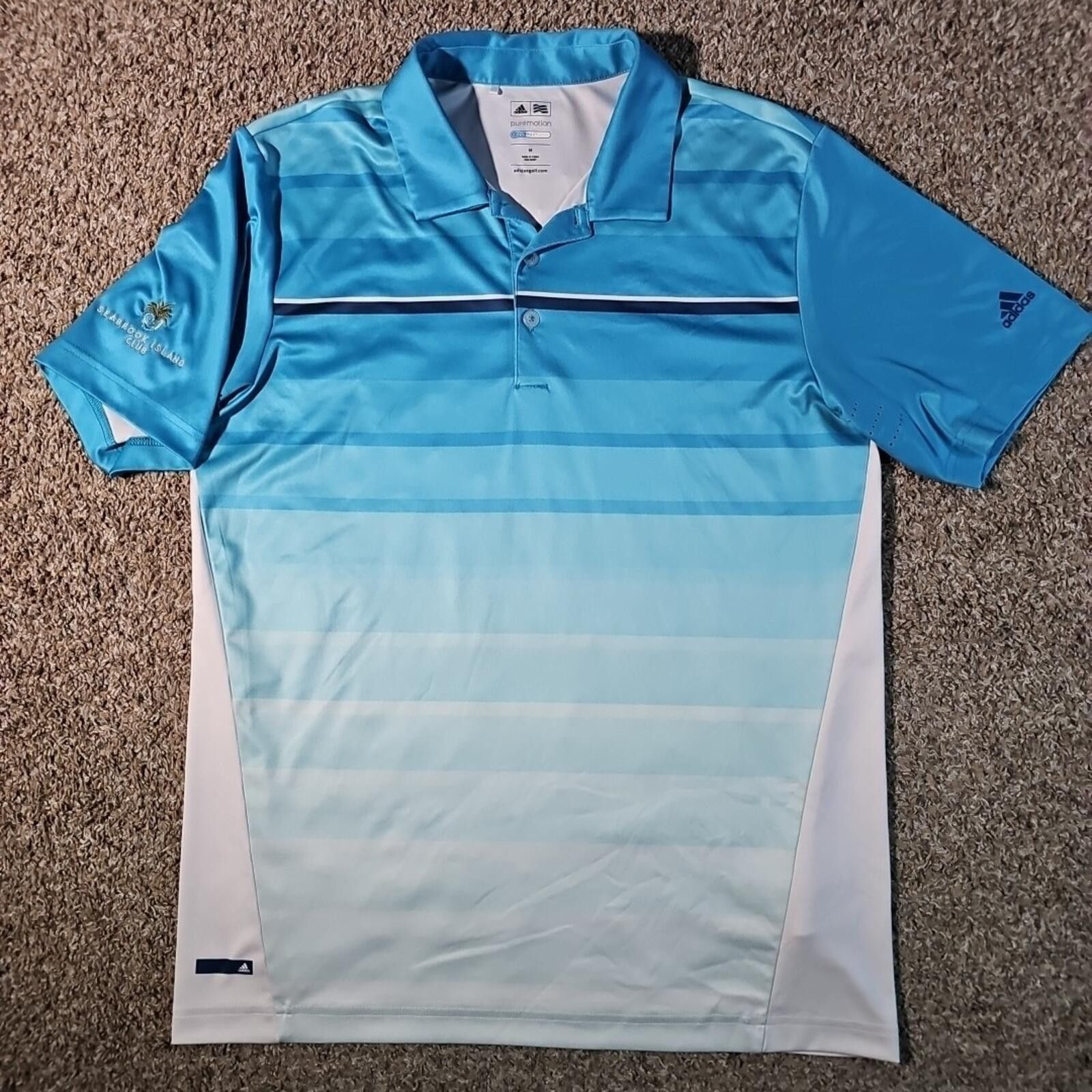 Adidas Adidas Pure Motion Cool Max M Polo Seabrook Island Club Size US M / EU 48-50 / 2 - 1 Thumbnail