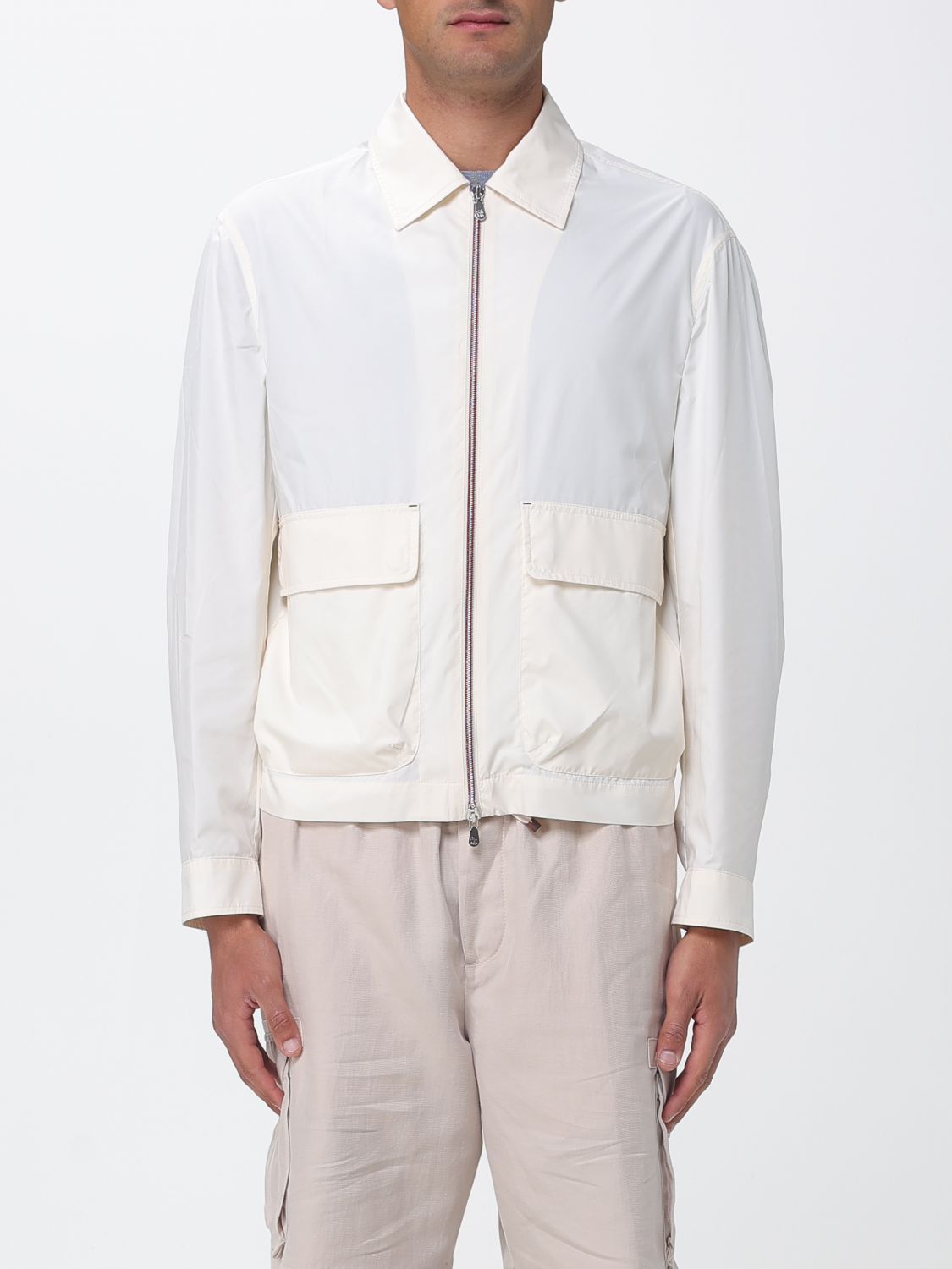 Brunello Cucinelli Brunello Cucinelli Jacket Men White Size US M / EU 48-50 / 2 - 1 Thumbnail