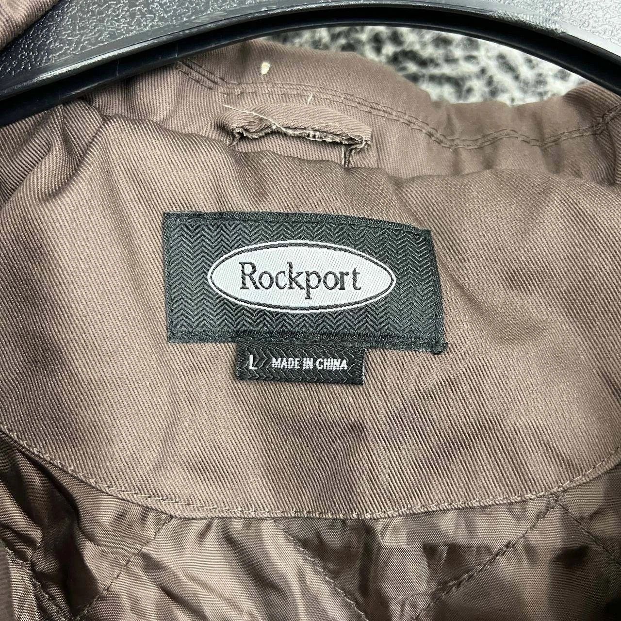 Rockport Rockport Jacket Men Full Zip Long Sleeve Pocket Work L Size US L / EU 52-54 / 3 - 6 Thumbnail