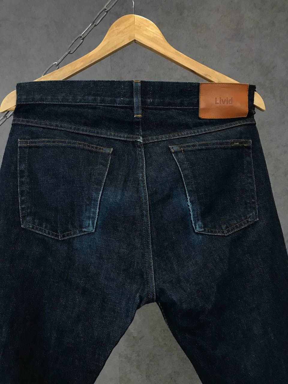 Self Edge Livid Japanese Selvedge denim jeans Size US 30 / EU 46 - 7 Thumbnail