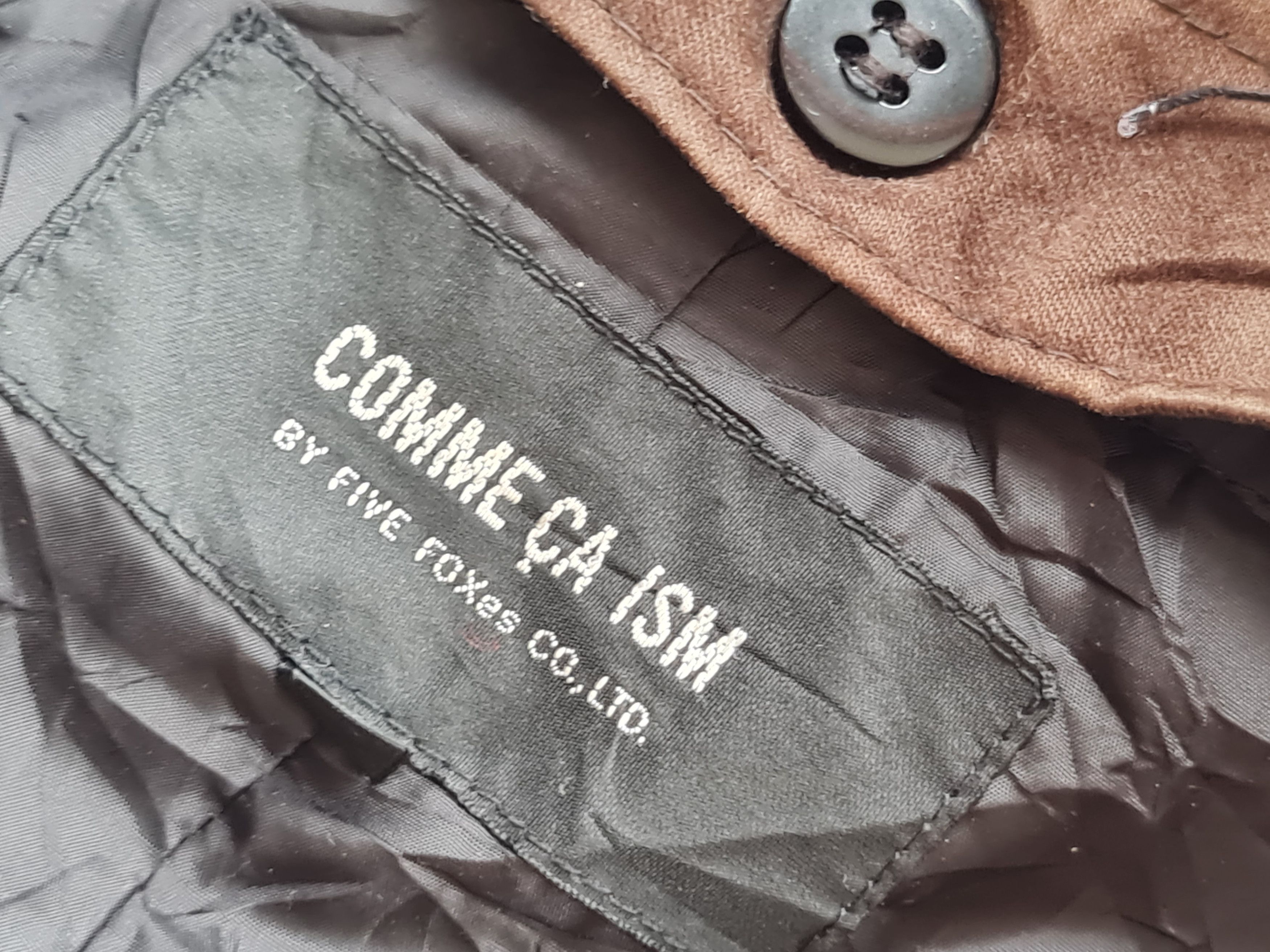 Comme Ca Ism × Japanese Brand Comme Ca Ism Sun Faded Jacket Fur Hood Size US M / EU 48-50 / 2 - 10 Thumbnail