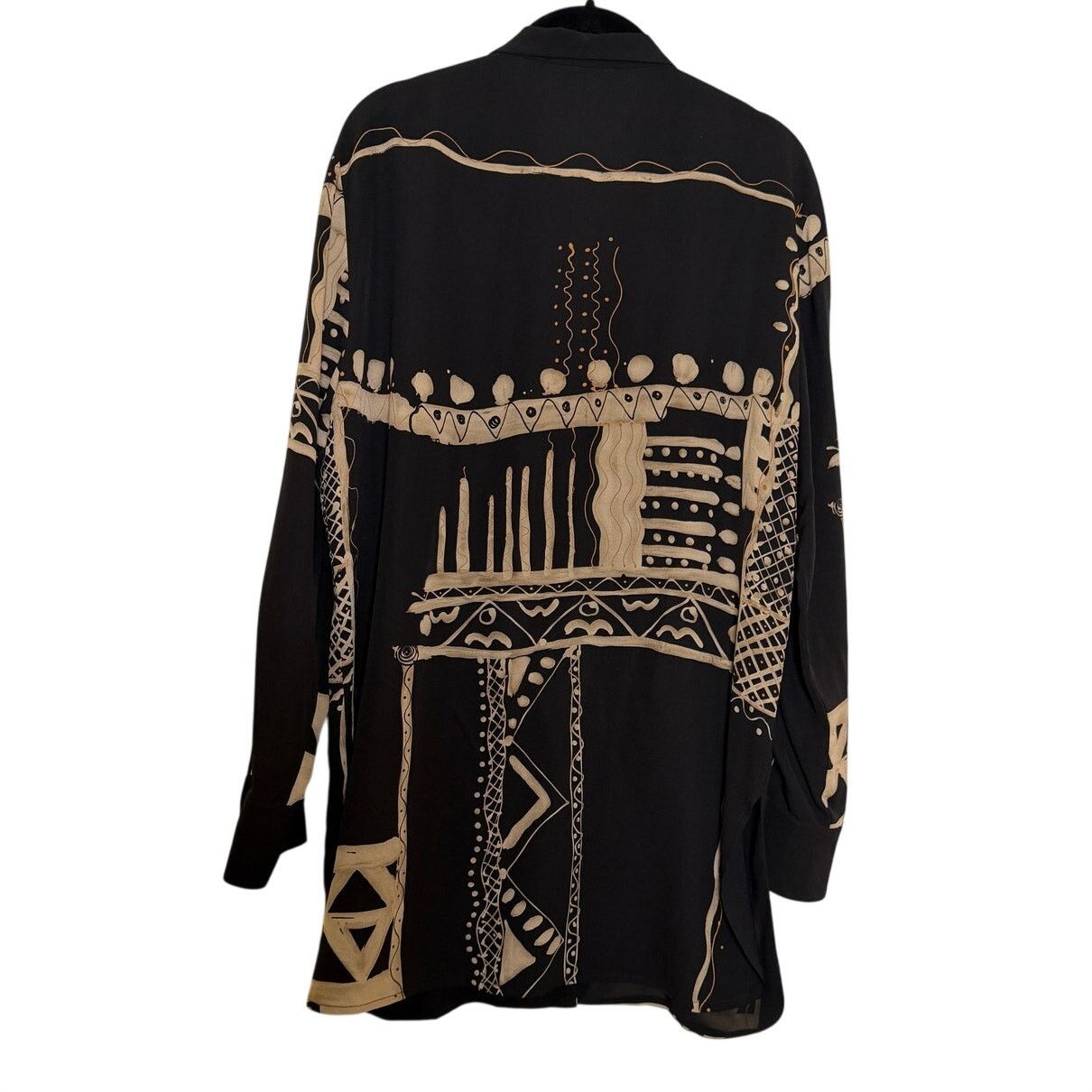 Other Dana Buchman Women's 100% Silk Long Sleeves Shirt Size M / US 6-8 / IT 42-44 - 2 Thumbnail