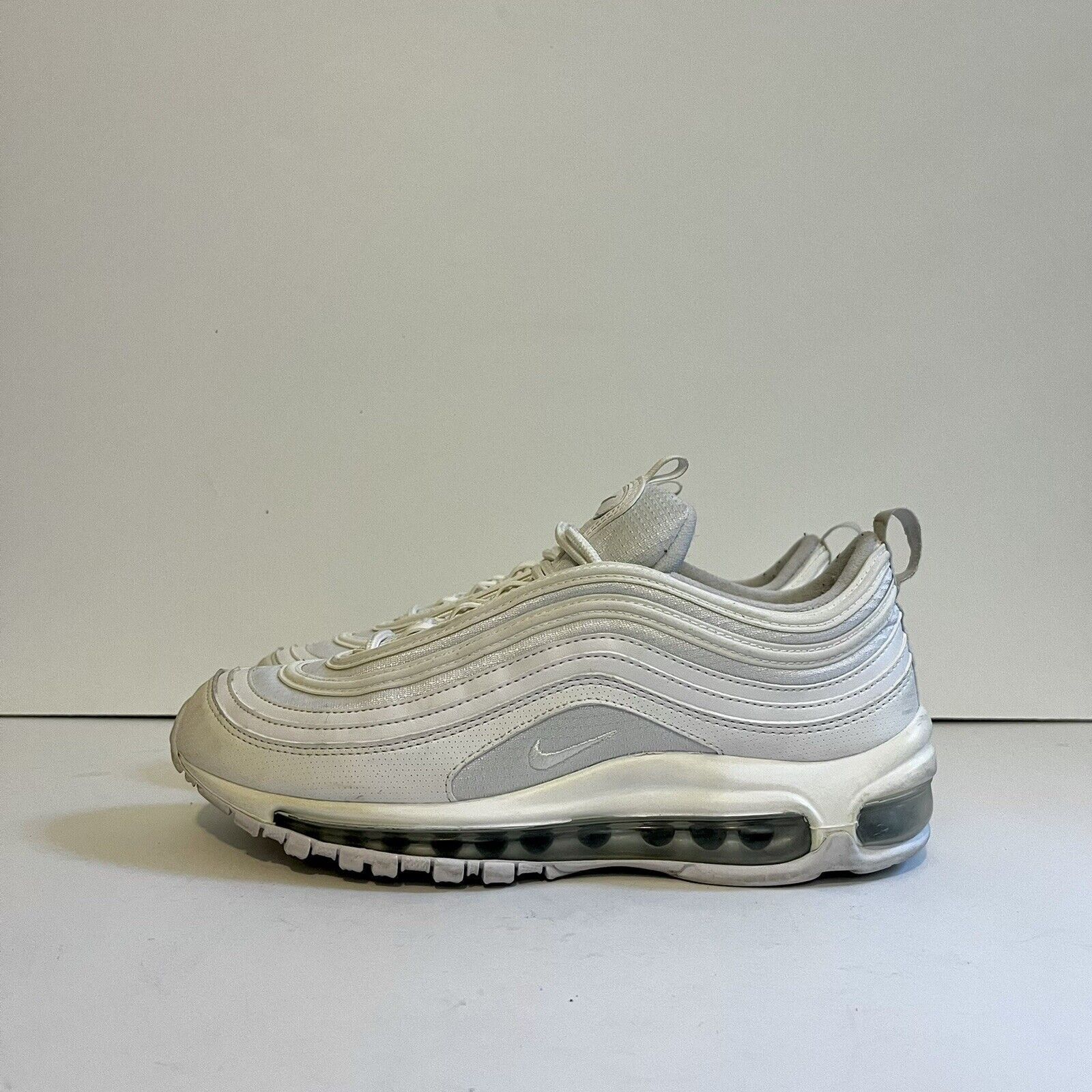 Nike 2020 Nike Air Max 97 Triple White GS 921522-104 Rare Sz 7Y Size US 8.5 / IT 38.5 - 1 Thumbnail