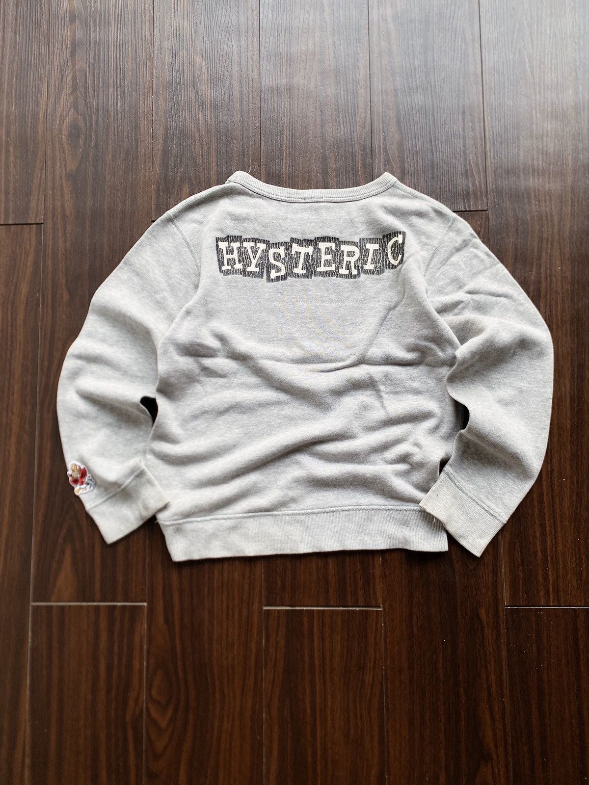 Hysteric Glamour HYSTERIC GLAMOUR MINI SWETERSHIRT GRAY Size US XXS / EU 40 - 7 Thumbnail
