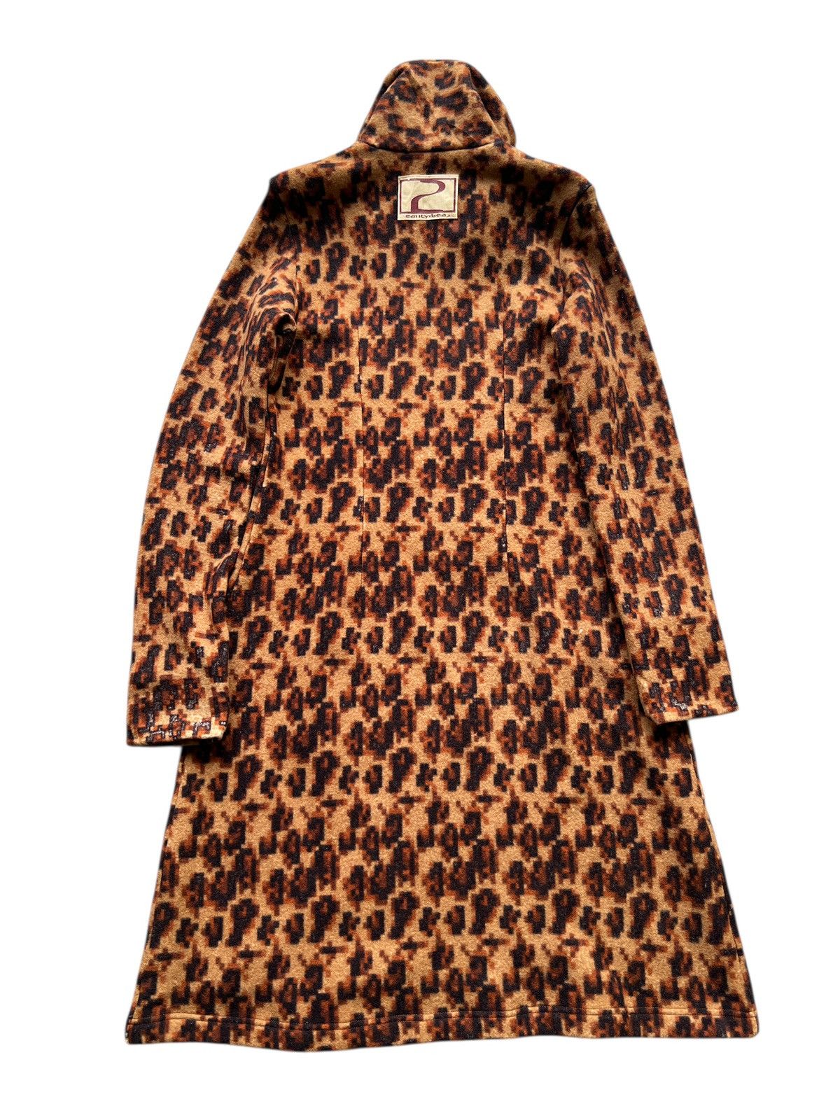 Beauty Beast 🔥 Rare Pick Beauty Beast Leopard Half Zip Coat Dress Size M / US 6-8 / IT 42-44 - 13 Thumbnail